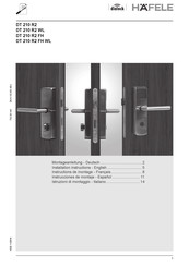 hafele DT 210 R2 Instrucciones De Montaje