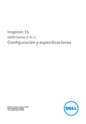 Dell Inspiron 15-5568 Configuración Y Especificaciones