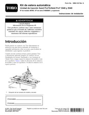 Toro 08763 Instrucciones De Instalación