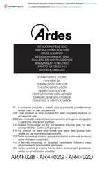 ARDES AR4F02O Folleto De Instrucciones