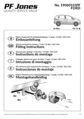 PF Jones 19060533PF Instrucciones De Montaje