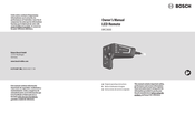 Bosch BRC3600 Instrucciones De Servicio Originales