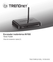 Trendnet TEW-712BR Guía De Instalación Rápida