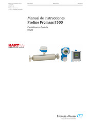 Endress+Hauser Proline Promass I 500 Manual De Instrucciones