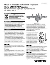 Watts LF909-QT-S-FS Manual De Instalación