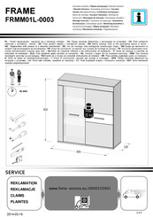 Forte FRAME FRMM01L-0003 Instrucciones De Montaje