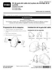 Toro RT1200 Instrucciones De Instalación