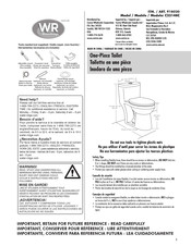 WaterRidge 918020 Manual De Instrucciones