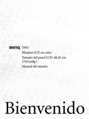 BenQ T903 Manual Del Usuario