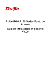 Ruijie RG-AP180 Serie Guia De Instalacion