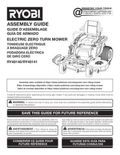 Ryobi RY48140 Guía De Armado