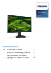 Philips Brilliance 272B8 Manual De Usuario