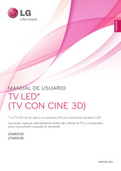 LG 23MD53D Manual De Usuario