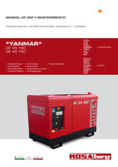 Mosa GE 35 YSC Manual De Uso Y Mantenimiento