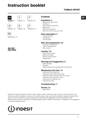 Indesit ISL79C Manual De Instrucciones