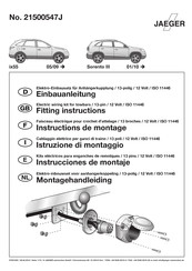 Jaeger 21500547J Instrucciones De Montaje