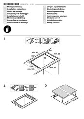 Siemens ET875LMV1D Instrucciones De Montaje