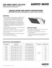 Satco NUVO 65-852 Manual De Instrucciones