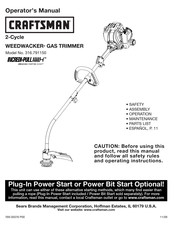 Craftsman WEEDWACKER 316.791150 Manual Del Operador