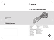 Bosch GOP 185-LI Professional Manual Original