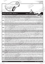 ECS Electronics JG-010-HH Instrucciones De Montaje