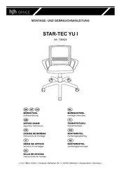 hjh OFFICE STAR-TEC YU I 736424 Instrucciones De Montaje