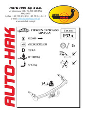 AUTO-HAK P32A Instrucciones De Montaje