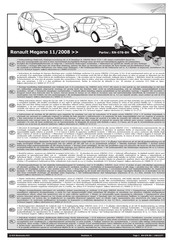 ECS Electronics RN-078-BH Instrucciones De Montaje