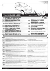 ECS Electronics MT-092-BB Instrucciones De Montaje