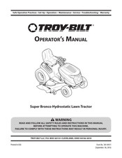 Troy-Bilt TB2450 Manual Del Operador