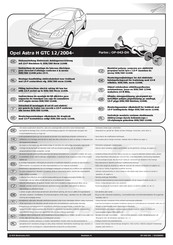 ECS Electronics OP-043-DH Instrucciones De Montaje