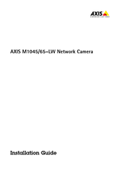 Axis Communications M1065-LW Guia De Instalacion