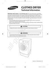 Samsung DV435E Serie Manual Del Usuario