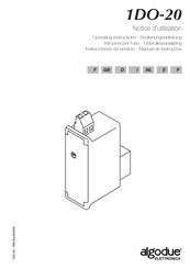 Algodue ELETTRONICA 1DO-20 Instrucciones De Servicio