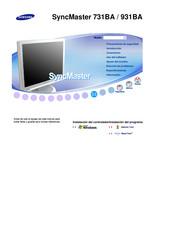 Samsung SyncMaster 931BA Manual Del Usuario