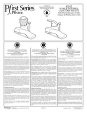 Pfister Pfirst Serie Instrucciones De Instalación