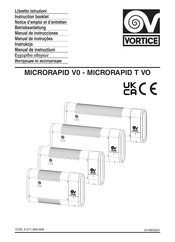 Vortice MICRORAPID T 600-V0 Manual De Instrucciones