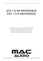 MAC Audio STX 112 BP Instrucciones