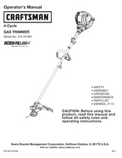 Craftsman 316.791961 Manual Del Operador