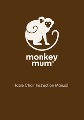 Monkey Mum Table Chair Manual De Usuario