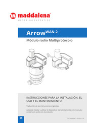 Maddalena ArrowWAN 2 Instrucciones Para La Instalación, El Uso Y El Mantenimiento