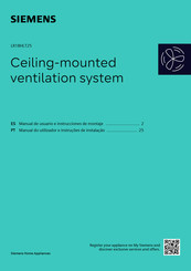 Siemens LR18HLT25 Manual De Usuario E Instrucciones De Montaje