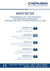 Cherubini WAVE RX V25 Traducción Del Manual Original