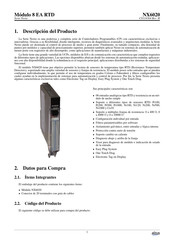 ALTUS 8 EA RTD Manual Del Usuario