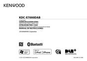 Kenwood KDC-X7000DAB Manual De Instrucciones