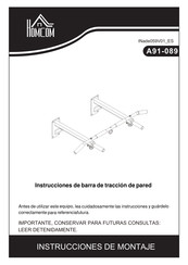 HOMCOM A91-089 Instrucciones De Montaje