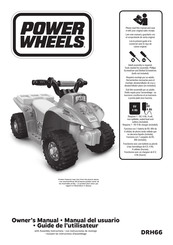 Power Wheels DRH66 Manual Del Usuario