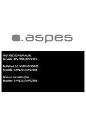 Aspes APV1201 Manual De Instrucciones