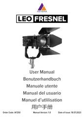 Astera AF250 Manual Del Usuario