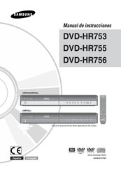 Samsung DVD-HR753 Manual De Instrucciones